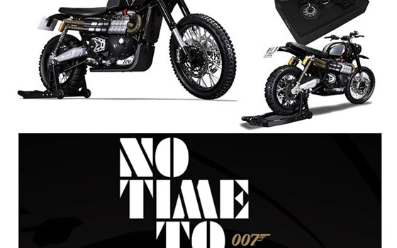 Triumph Scrambler 1200 "Bond-Edition" - 1:12 Maßstab - Bild 2
