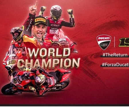 DUCATI ist SUPERBIKE Weltmeister 2022 - jetzt bei uns die limitierten Shirts vorbestellen