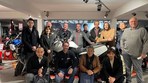 Honda Semmler - hoher Honda Besuch ! 