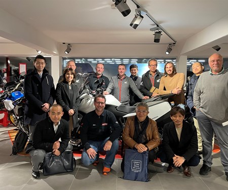 Honda Semmler - hoher Honda Besuch ! 