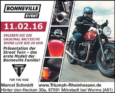 Neumodellvorstellung am 11.2.2016 bis 20 Uhr