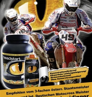 headstart - Schule, Beruf, Alltag, Sport - Gesundheitsgetränke erhältlich bei Honda Schmidinger