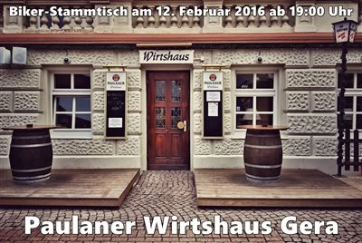 Bikerstammtisch in Gera Bild 1: Bikerstammtisch in Gera