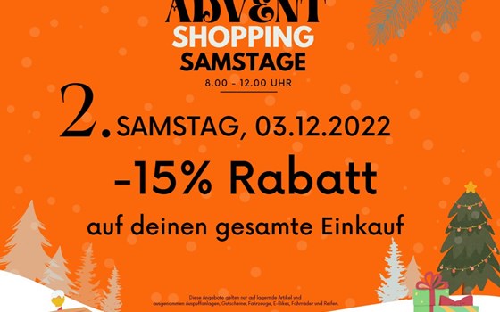 ADVENT SHOPPING SAMSTAGE  - Bild 3 ADVENT SHOPPING SAMSTAGE  - Bild 3