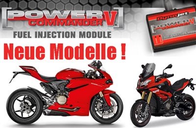 Dynojet Power Commander für viele neue Motorradmodelle!