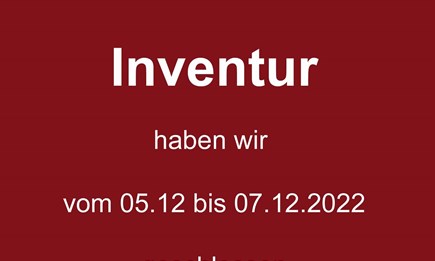 Inventur 2022