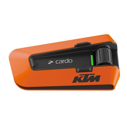 CARDO PACKTALK - Helm Kominikationssystem 
Die Eigenschaften der Cardo PACKTALK EDGE KTM Sonderedition:
    - schlankes Design in KTM-Orange mit integrierter Antenne ... Weiter >>