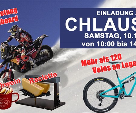 Samichlaus Samstag 10. Dezember 2022 09:00 bis 14:00 Uhr