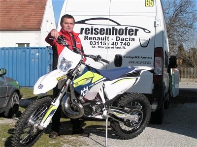 Neuzugang im Husqvarna Endurolager!