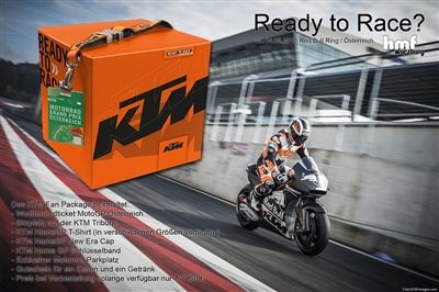 Bist Du Ready to Race? FAN PACKAGE für den Österreich Grand Prix 2016 für nur 177,55 €