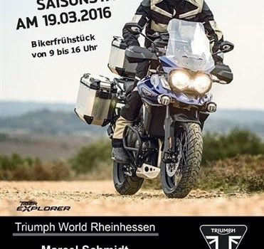 Saisonstart 2016 - Bikerfrühstück und Vorstellung der Bonneville T120 und der neuen Explorer - Bild 1