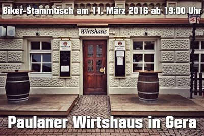 Biker-Stammtisch in Gera Bild 1: Biker-Stammtisch in Gera