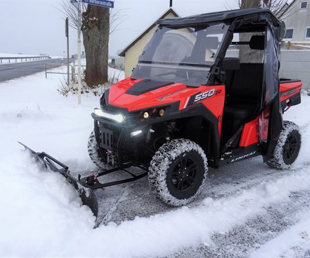 !!! DER WINTER IST DA !!! IHR BRAUCHT EIN SCHNEESCHILD FÜR EUER ATV - UTV ??? 