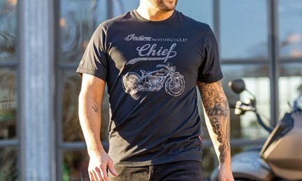 1922 Big Chief T-Shirt, Black