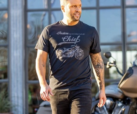 1922 Big Chief T-Shirt, Black 1922 Big Chief T-Shirt, Black