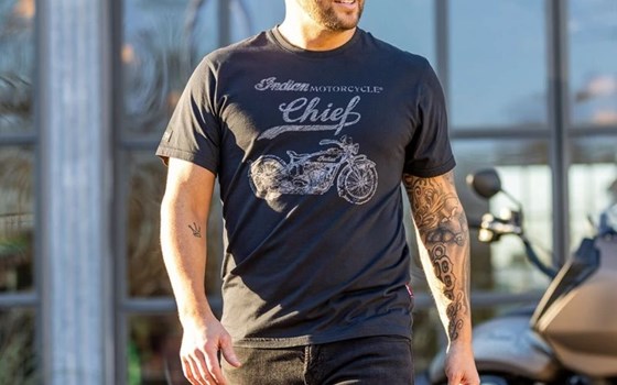 1922 Big Chief T-Shirt, Black - Bild 1 1922 Big Chief T-Shirt, Black - Bild 1