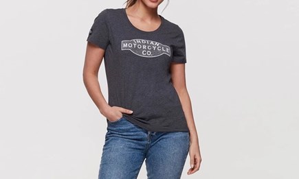 Factory Sign T-Shirt in Gray