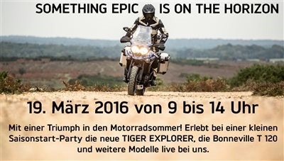 TRIUMPH Saisoneröffung 19.03.2016