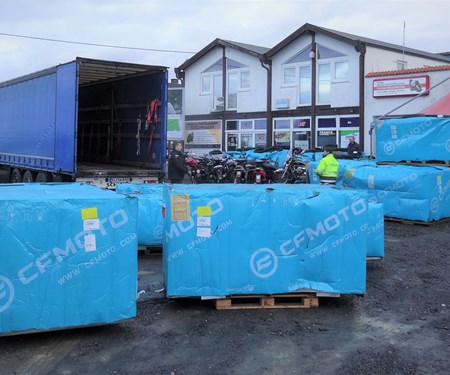 !!! Die neuen CF Moto Quads eingetroffen !!!