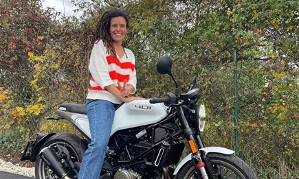 Motorradfahren hebt Grenzen auf. Mensch und Maschine, Natur und Technik, alles wird eins.  