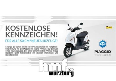 hmf Kennzeichenaktion für 50 ccm Roller