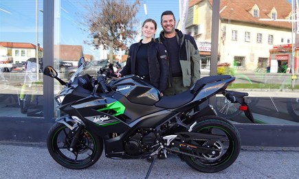 Vater und Tochter mit Motorsportgenen!!!