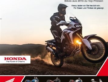 Honda Semmler - Road Show + Gartenmesse