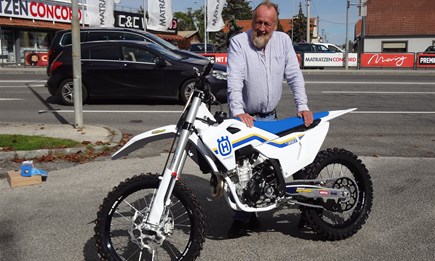 Husqvarna FC 350 Heritage übergeben!