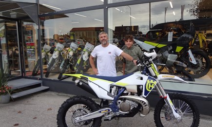 Markus mit neuer Endurowaffe!