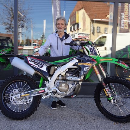 KX 250 / 2023 übergeben! 
Franz steht nichts mehr im Wege und er kann sein Hobby, Motocross fahren, ausüben. Wir dürfen  eine neue Kawasaki KX 250, Mo ... Weiter >>