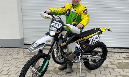 Husqvarna TE 250 Heritage/2023 bereit für die Enduroeinsätze!