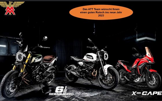 Frohes neues Jahr 2023 & im Januar ATT-Top Angebote vom Moto Morini-Fantic & Mash! - Bild 1