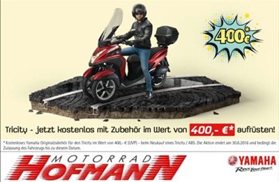 Tricity mit kostenlosem Zubehör