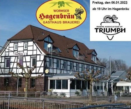  Geändertes Stammtischlokal am 06.01.2023