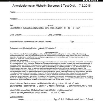 Reifentesttag Michelin Starcross 5 am 7.5. Ort im Innkreis - Bild 2 Reifentesttag Michelin Starcross 5 am 7.5. Ort im Innkreis - Bild 2