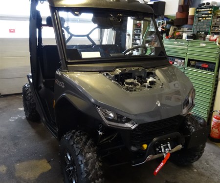 Segway Fugleman UT10 X LOF 92,5PS - Umbau auf Vollkabine mit Heizung & Scheibenwischer !!!