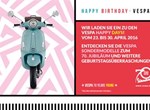 vespa Happy Days - Happy Birthday Vespa!