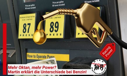 Mehr Oktan, mehr Power? Martin Bauer erklärt die Unterschiede bei Benzin!