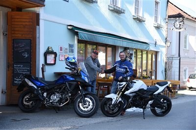 Übergabe Test Ride Suzuki`s Übergabe Test Ride Suzuki`s