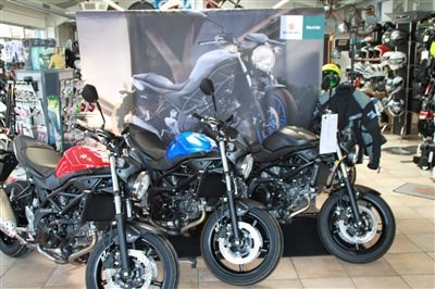 Die neue Suzuki SV 650 jetzt testen