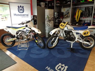 >>>HUSQVARNA 2Stroke 250cm³ --> 1983 vs. 2017<<< >>>HUSQVARNA 2Stroke 250cm³ --> 1983 vs. 2017<<<