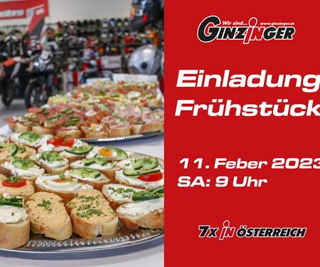 Frühstück bei Zweirad Ginzinger Frühstück bei Zweirad Ginzinger