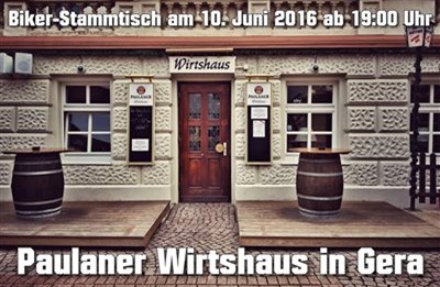 Biker-Stammtisch in Gera
