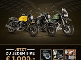 Moto Guzzi GUTSCHEIN Aktion 