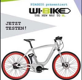 Piaggio E-Bikes jetzt Testen