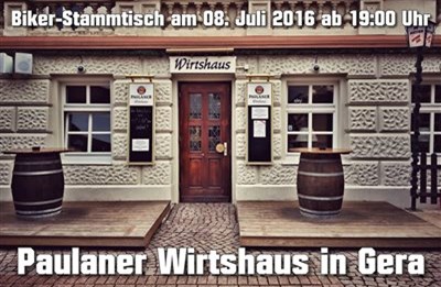 Biker-Stammtisch in Gera