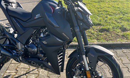 Zontes U 125 in Matt Schwarz!
