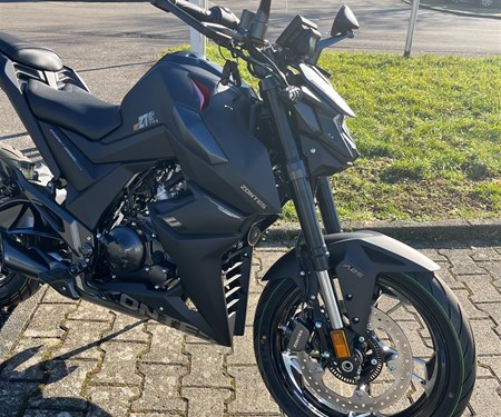 Zontes U 125 in Matt Schwarz!