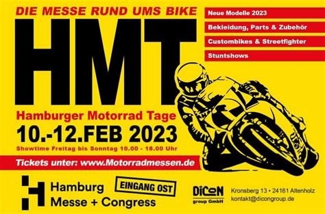 Motorradmesse 2023 in Hamburg