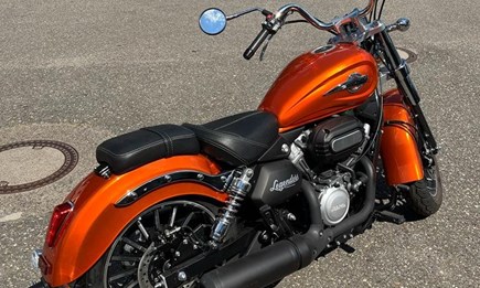 Wieder bestellbar! 125er Legenders von MAG mit 14 PS in tollem Kupfer / Orange